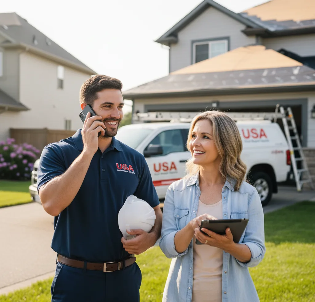 USA Roof Repair Experts customer support in Big Sky